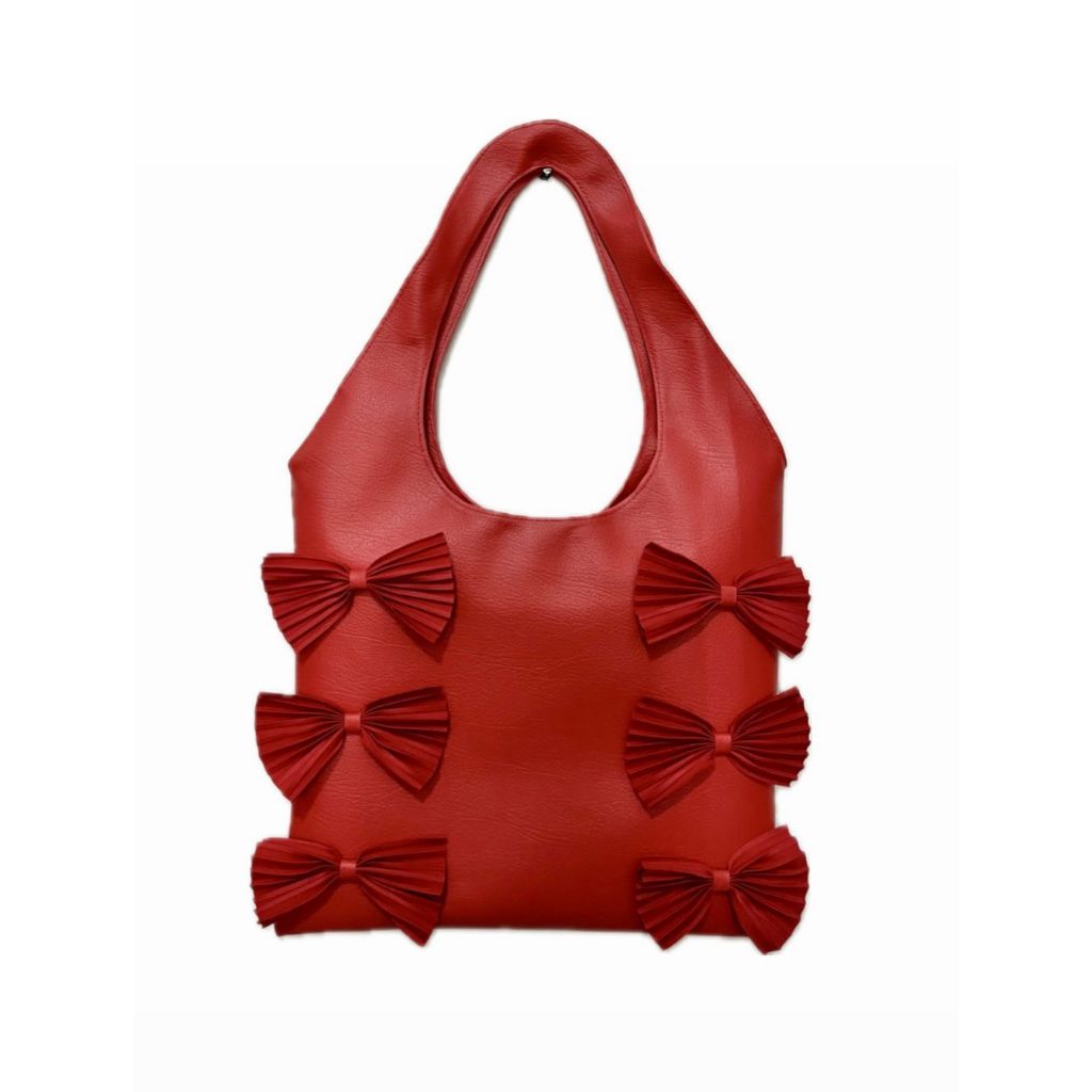 Velvet Bows Bag - Mannequin Plastic