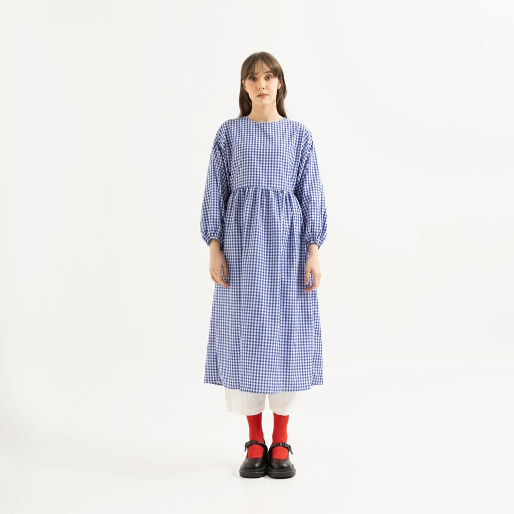 Tango Gingham Dress - Tuff Puff