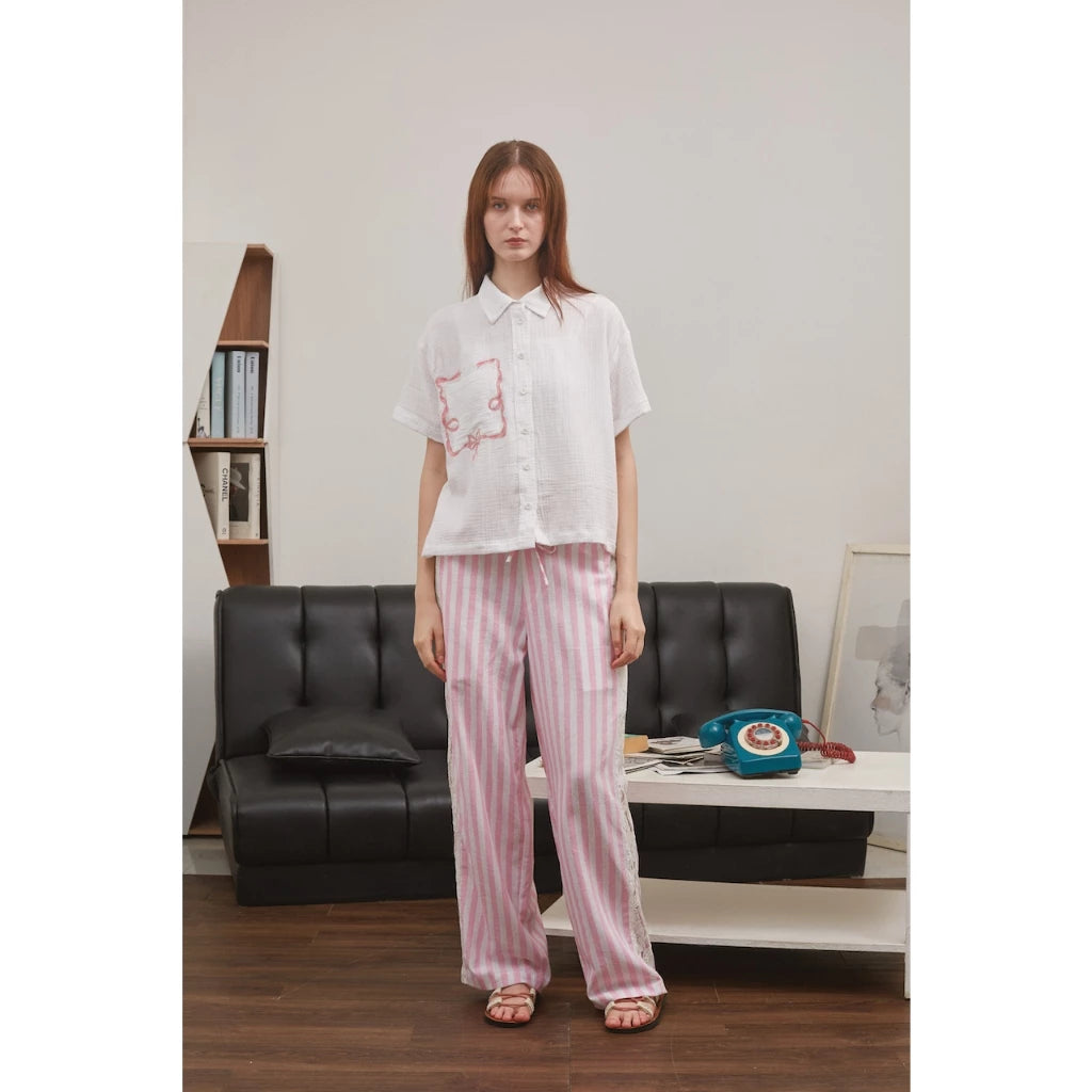 Eloise Linen Pants - Alexalexa