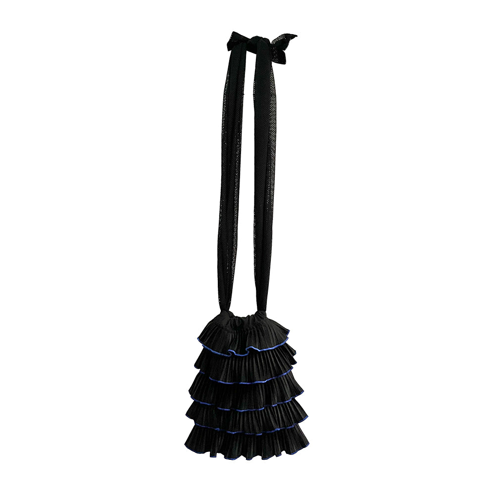 ​Fairy Frill String Bag Black - Mannequin Plastic
