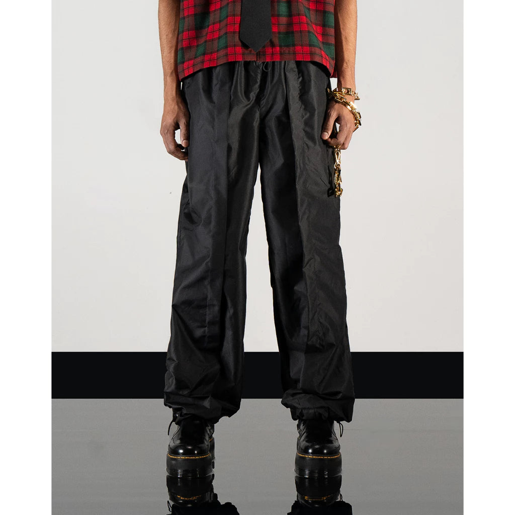 Napalm Black Parachute Pants - SVH Official