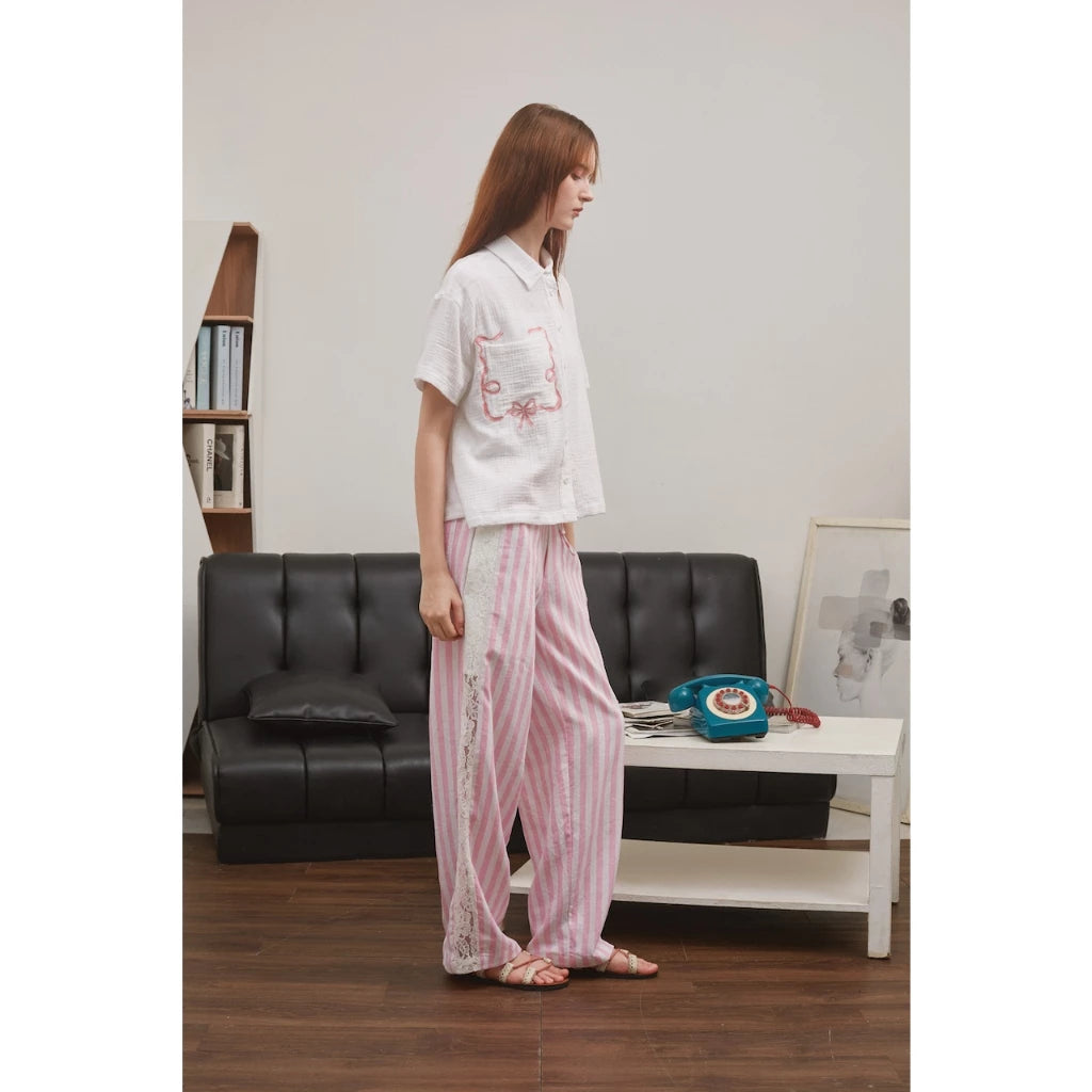 Eloise Linen Pants - Alexalexa