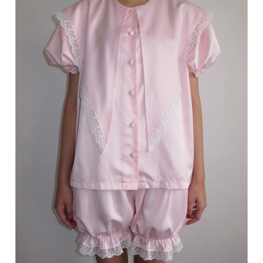 Wildflowers Pink Short Sleeve Shirt - Dear Soesan