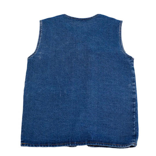 Jameson Denim Cargo Vest - Ambra La Moda