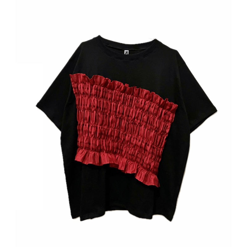 Black Berry Smocked Tee - Mannquin Plastic