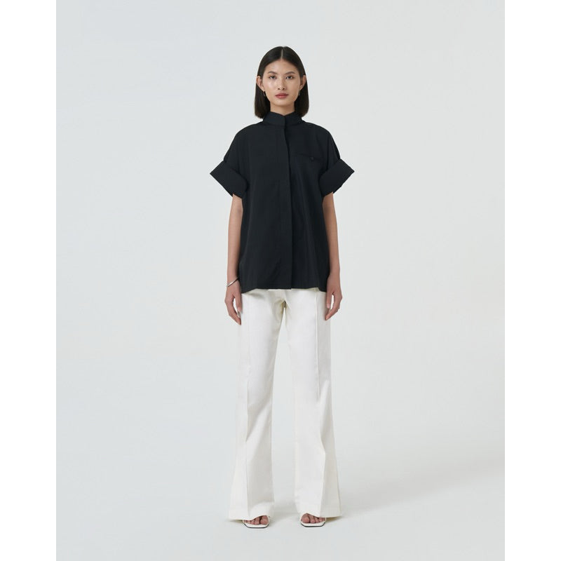 Standing Collar Shirt - Acheté de Nous