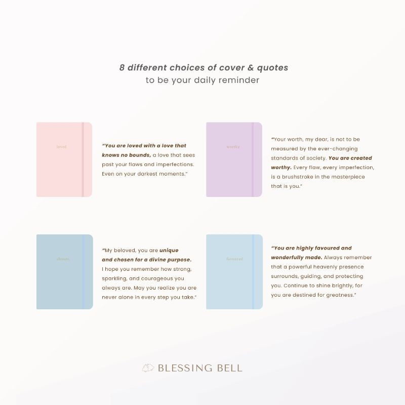 Gemstone Series Notebook A6 - Blessing Bell