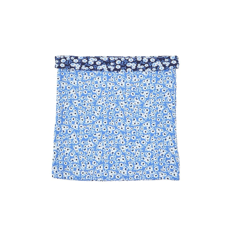 Flora Tube Top Blue Floral - Dear