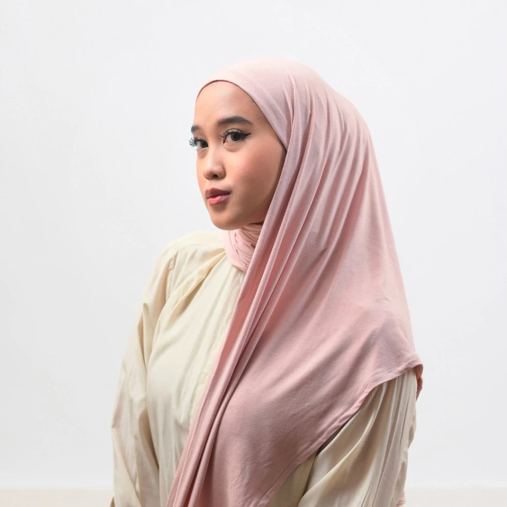 Vienna Instant Pashmina Pink A Boo - Tantri Namirah Official