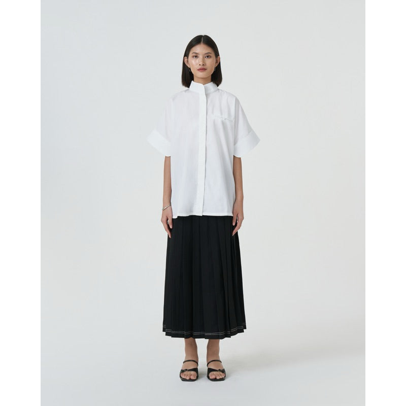 Standing Collar Shirt - Acheté de Nous