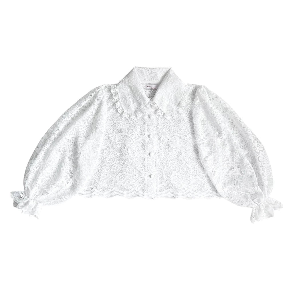 Doily Lace Outer Longe Sleeve - Dear Soesan