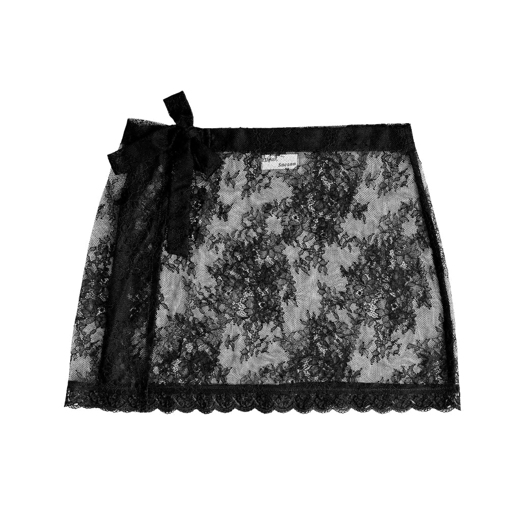 Odette Wrap Mini Over Skirt - Dear Soesan