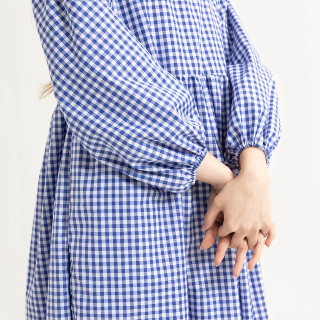 Tango Gingham Dress - Tuff Puff