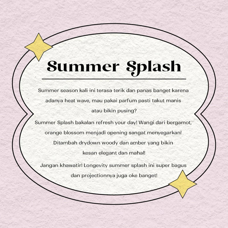 Summer Splash - The Body Tale