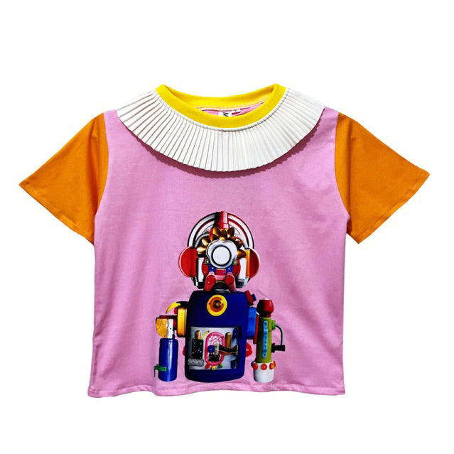 HGL Bambini - Robo Girl Tee Pink - Mplayground