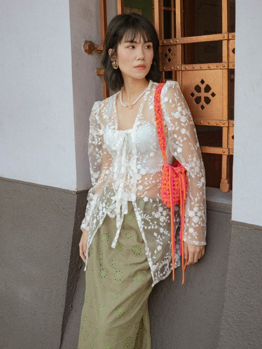 Kahiyang Kebaya Broken White - Mera & Jenar