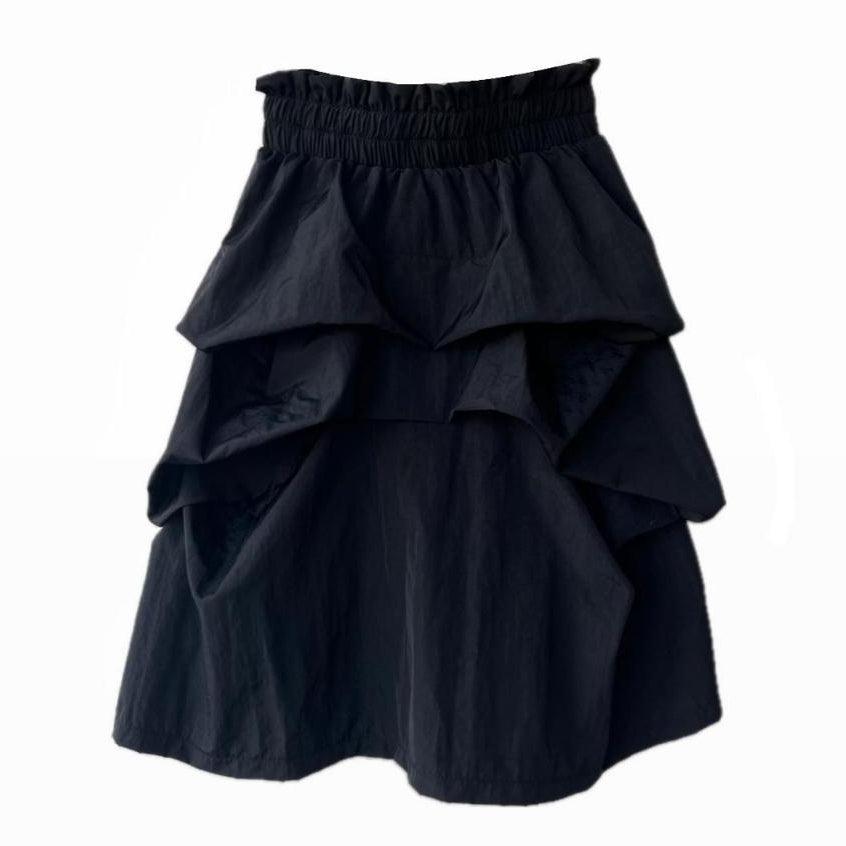 HGL Bambini - Calla Lily Drape Skirt Black - Mplayground