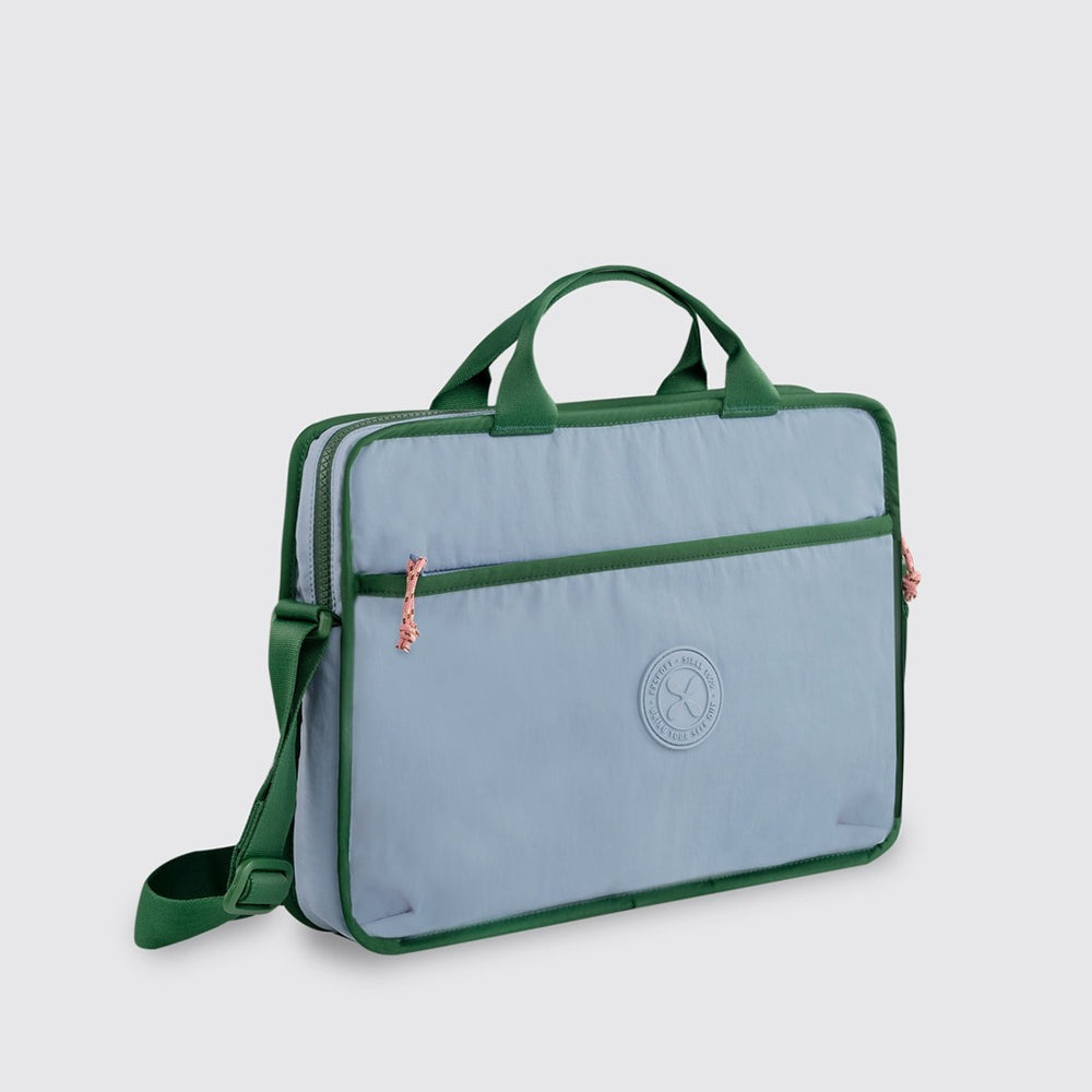 Everyday Laptop Sling Bag DLight Blue 14"- Exsport