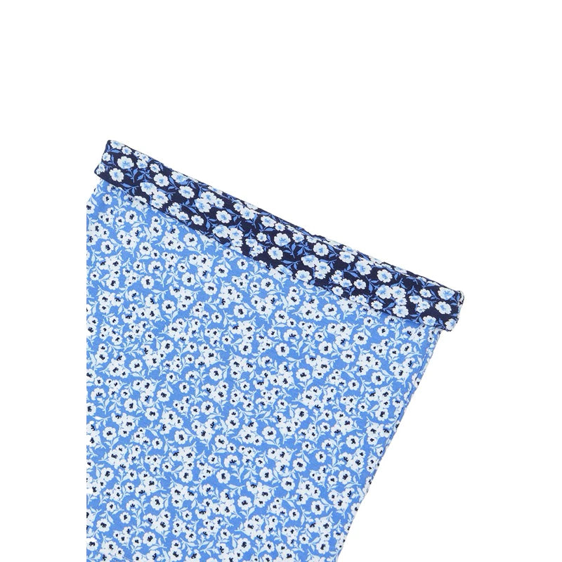 Flora Tube Top Blue Floral - Dear