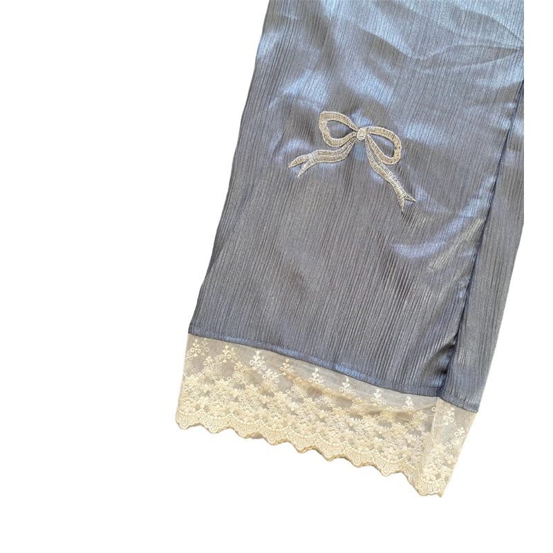 Coqeutte Embroidery Pants - Hakka Goods