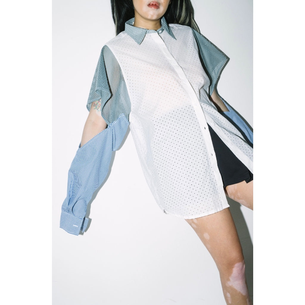 Electic Cut-Out Shirt - Wad Studio