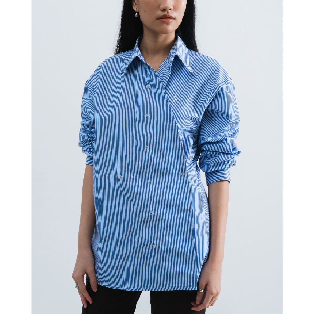 Link Shirt Blue Stripe - Acheté de Nous
