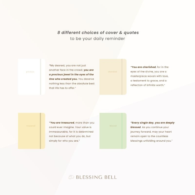 Gemstone Series Notebook A6 - Blessing Bell