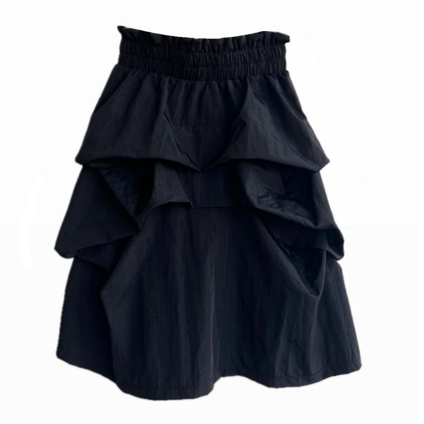 HGL Bambini - Calla Lily Drape Skirt Black - Mplayground