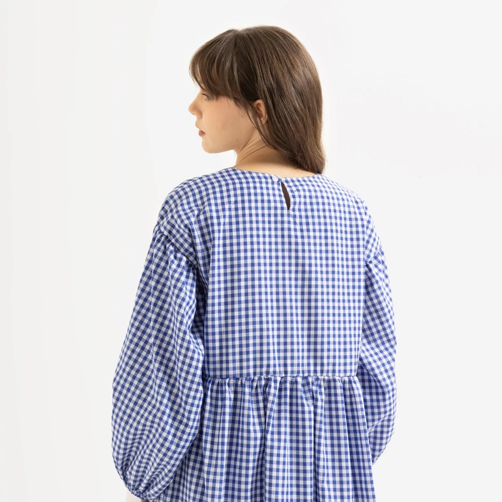 Tango Gingham Dress - Tuff Puff