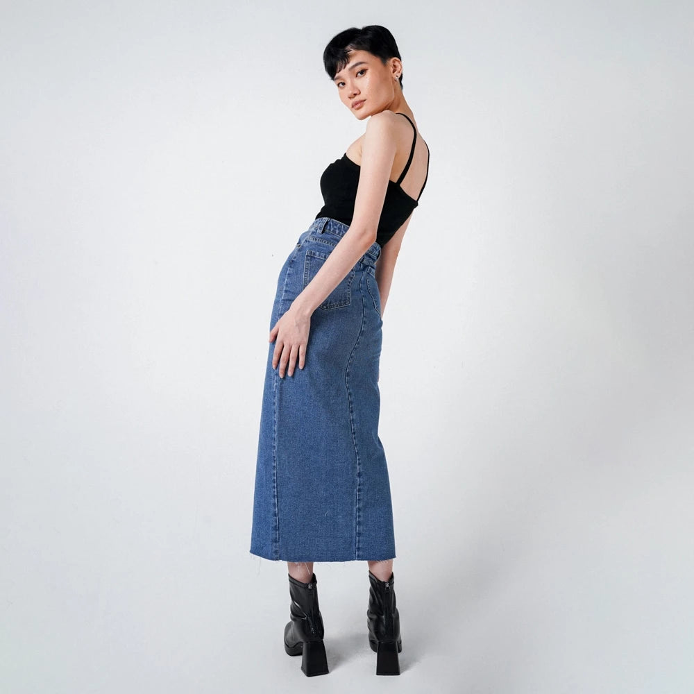 Eve Denim Maxi - Ambra La Moda