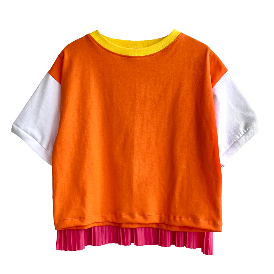 Fly To The Moon Top Orange - Mplayground