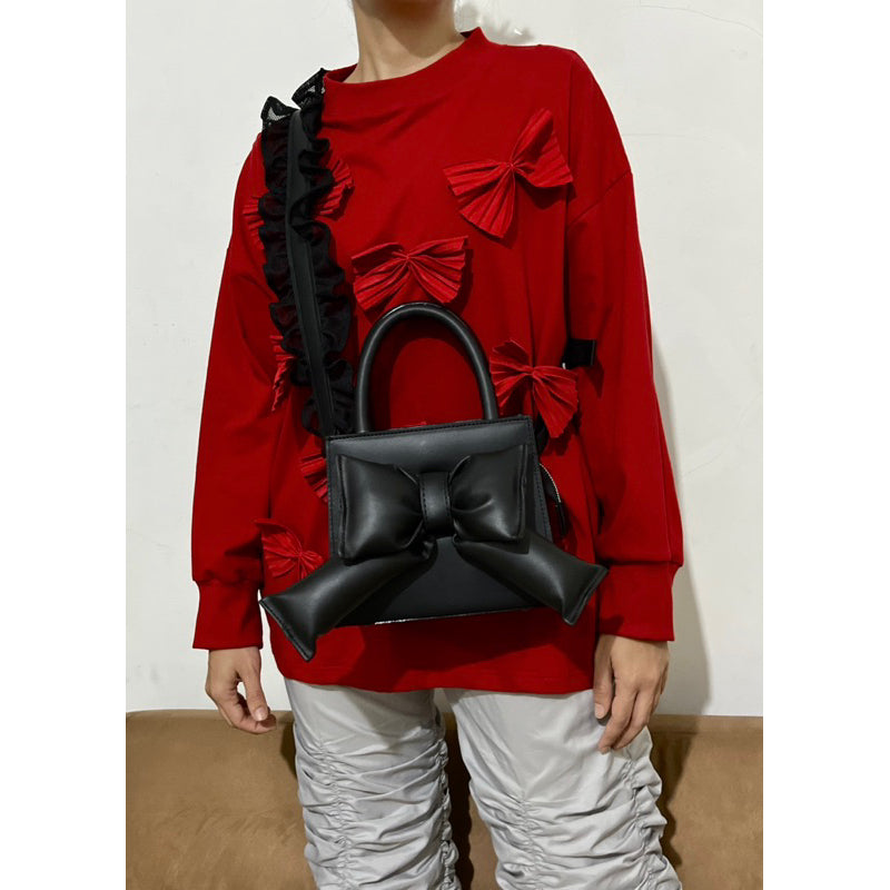 Lolita Bow Bag Black - Mannequin Plastic