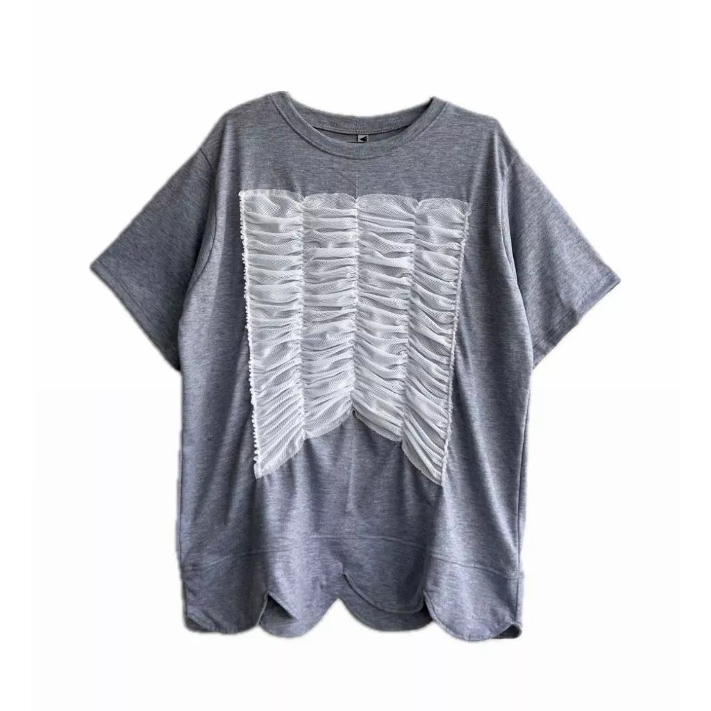 Earl Grey Scallop Tee - Mannequin Plastic