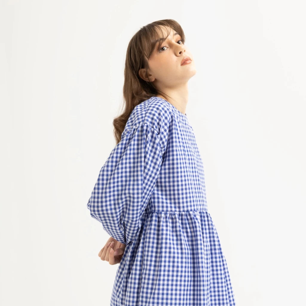 Tango Gingham Dress - Tuff Puff