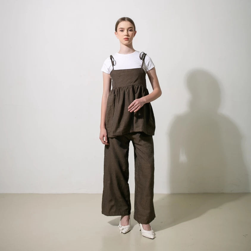 Intempo Mini Dress Brown - Tuff Puff