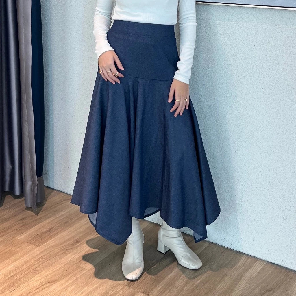 NieR ORIGINAL FLARE SKIRT【青林檎】 NieR ORIGINAL FLARE SKIRT【青林檎】