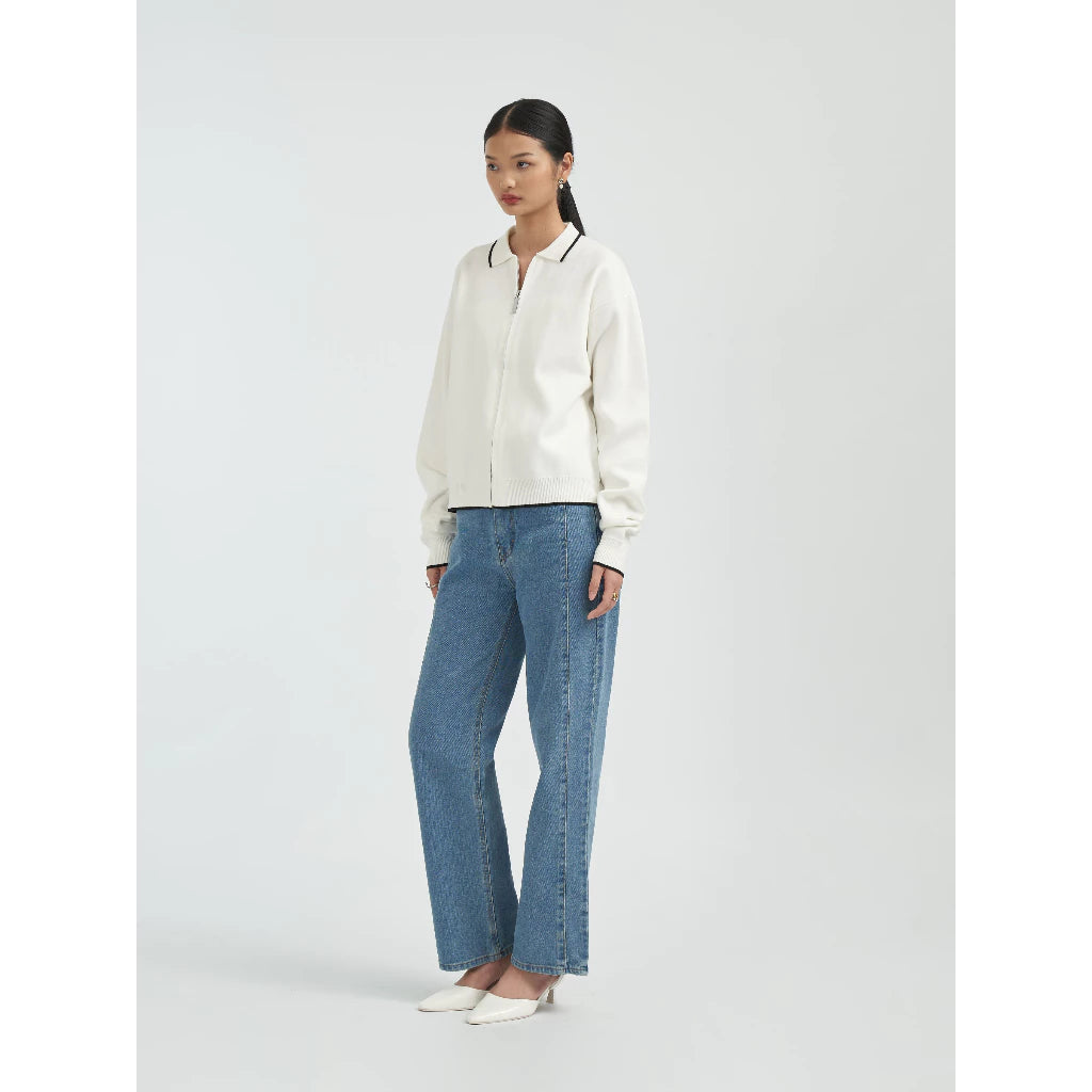 Robin Cardigan White - Acheté de Nous