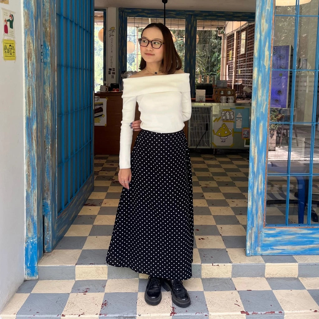Hailey Polka Skirt - Bling It On