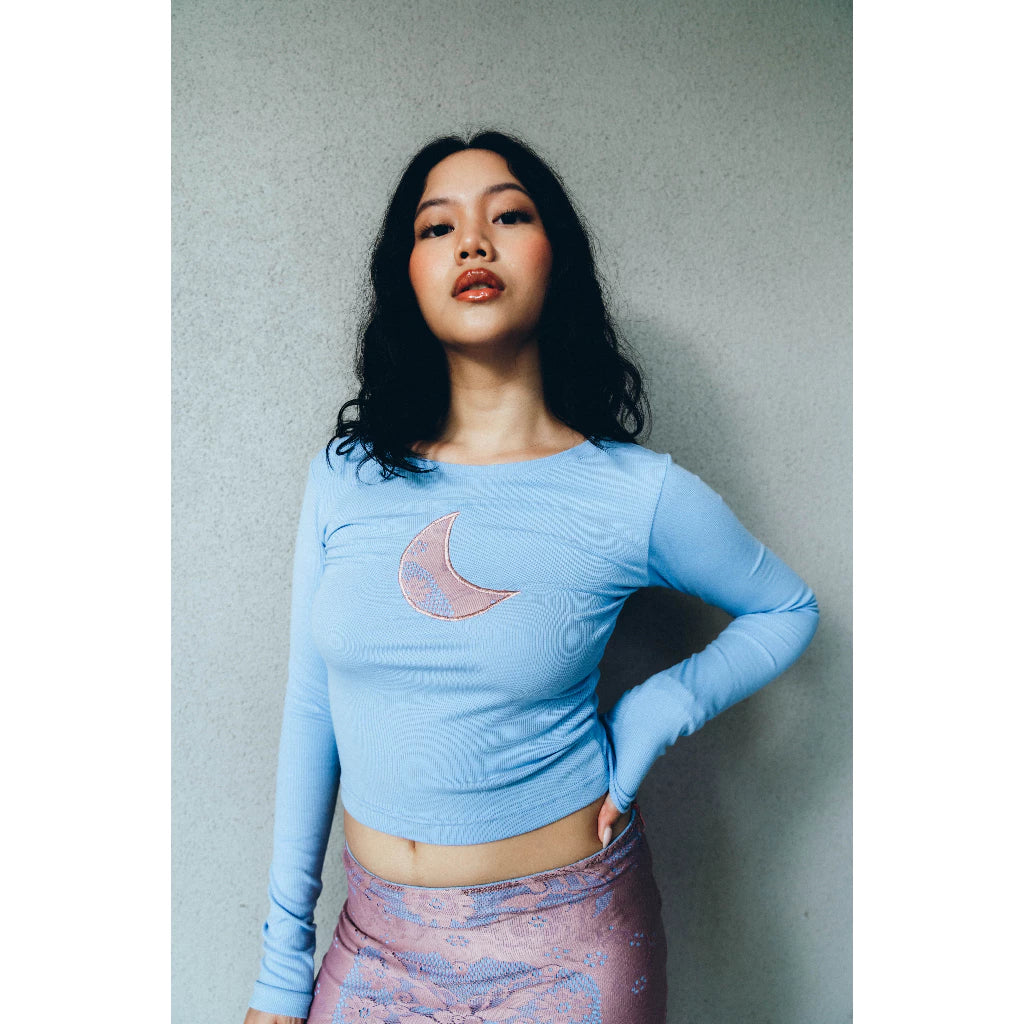 Shred Top (Periwinkle) - Dear