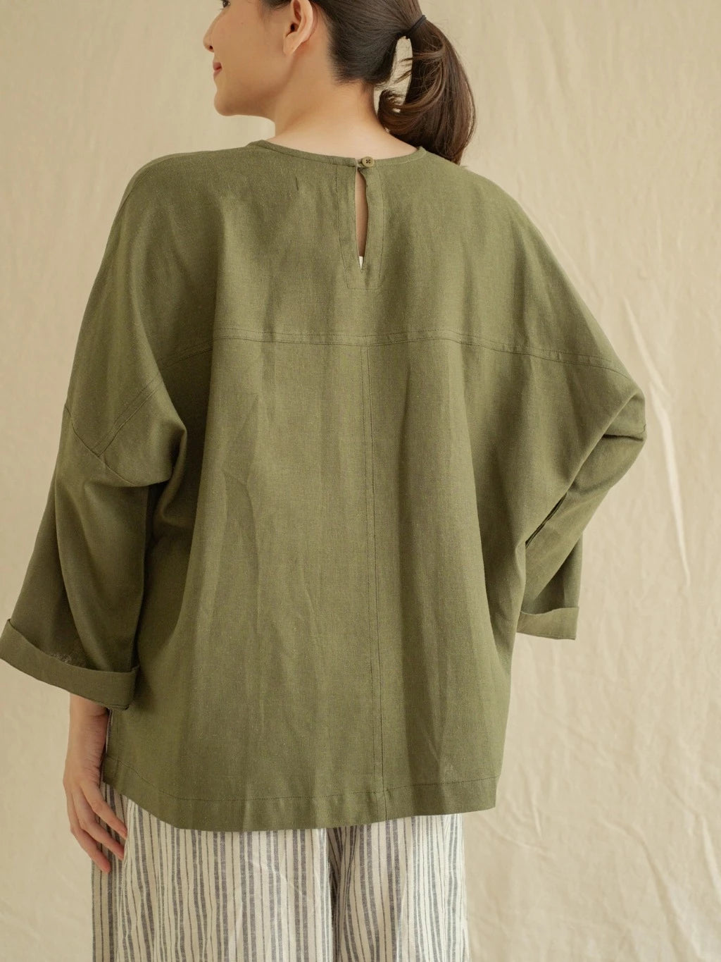 Blouse Relung - Labuan Linen Wear