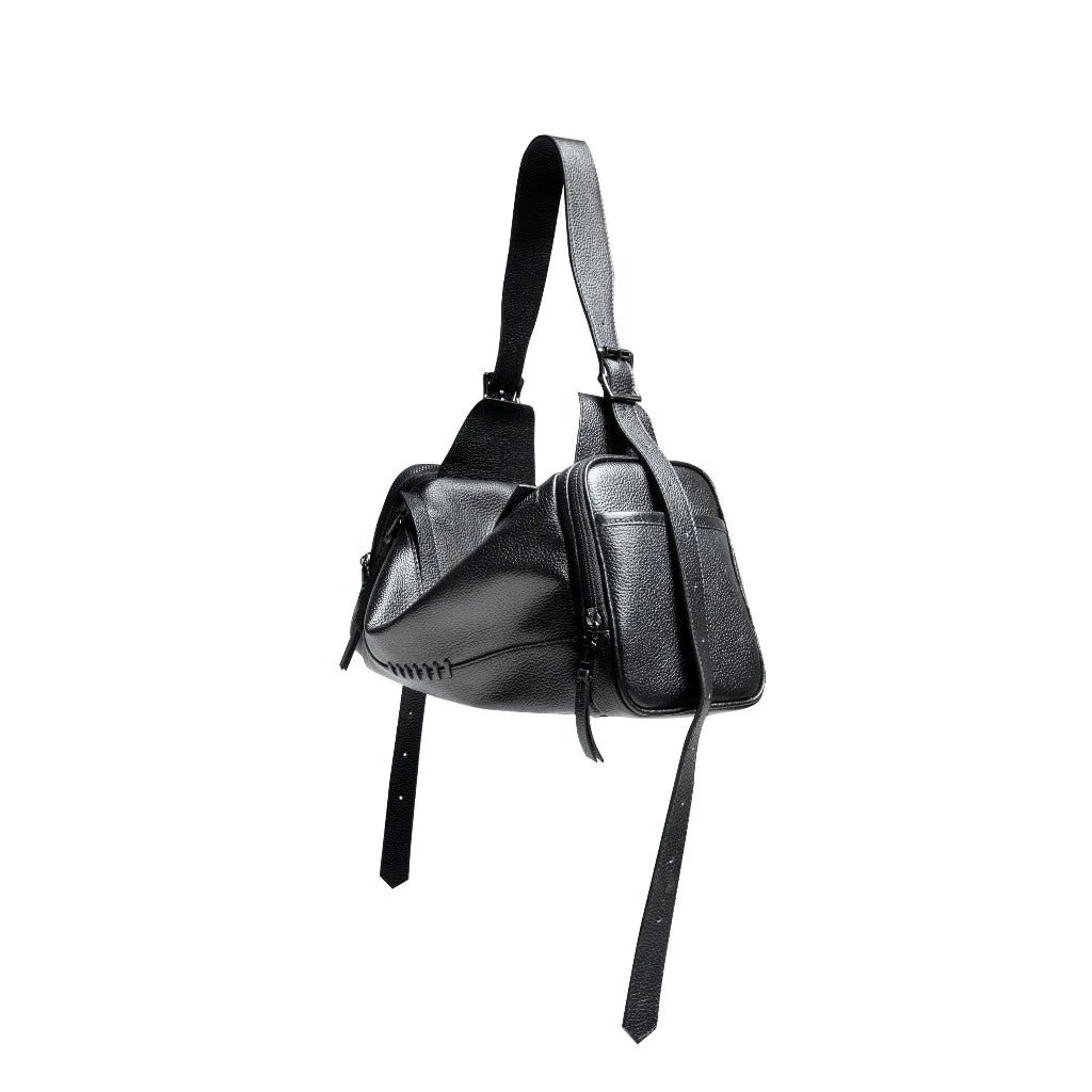 Elliot - Large Black - Peau