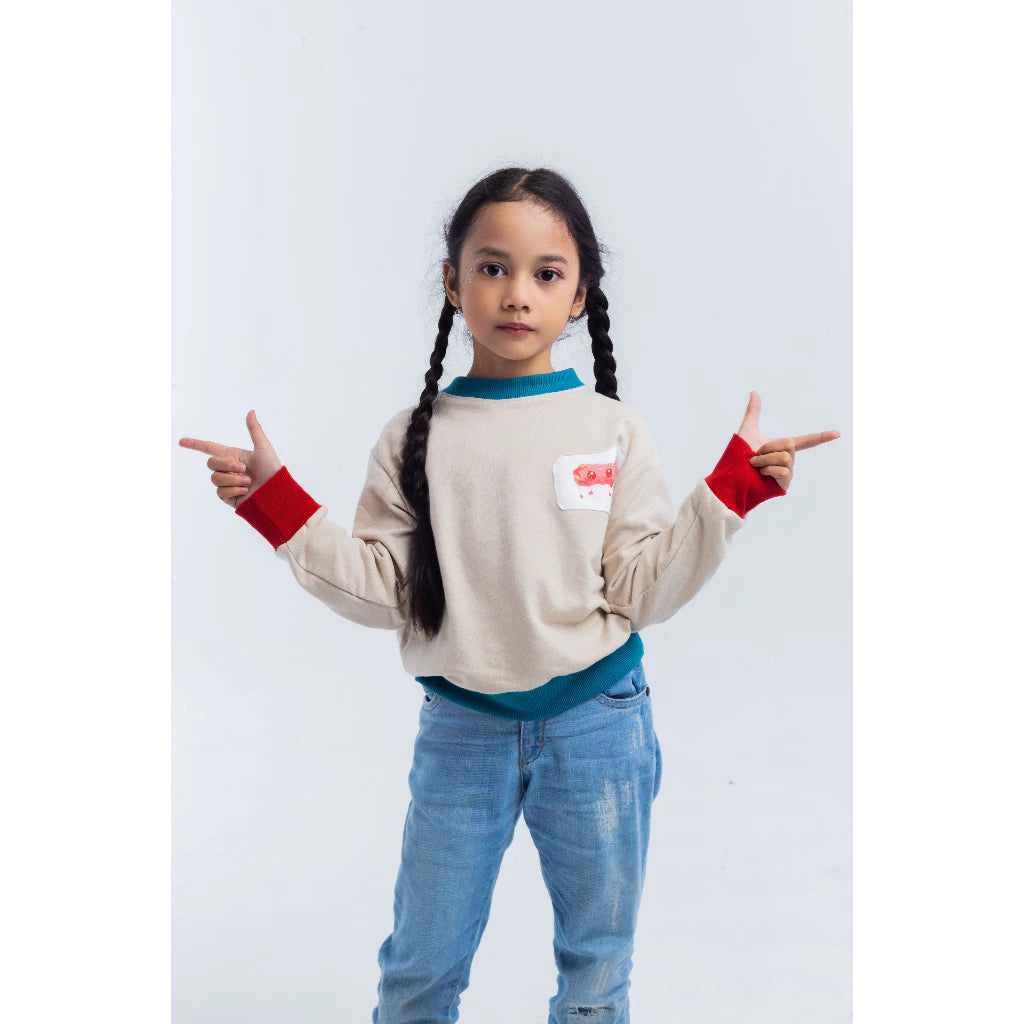 Easy Cozy Kids Sweatshirt - Shimmu And Friends