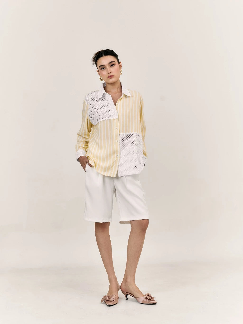 Cyrus Shirt Yellow Stripes - Mine