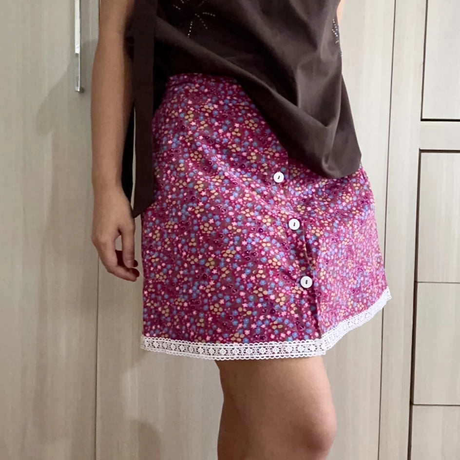 Garden Skirt Pink - Sabtu Minggu