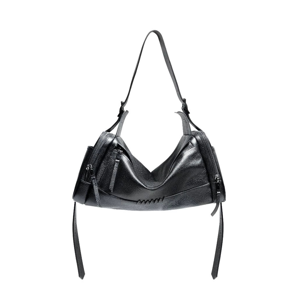 Elliot - Large Black - Peau