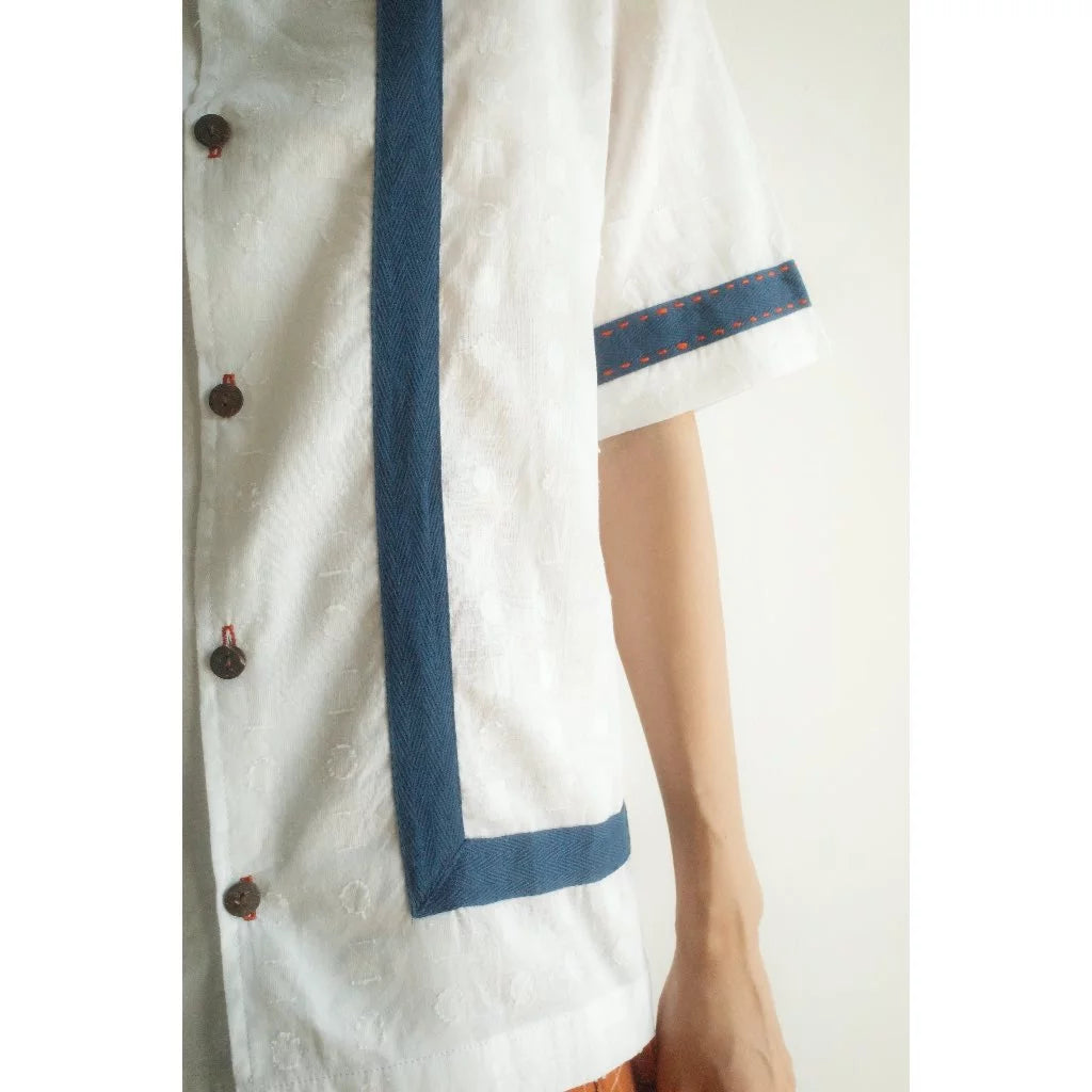 Gross Grain Shirt Off White - Soo Soo