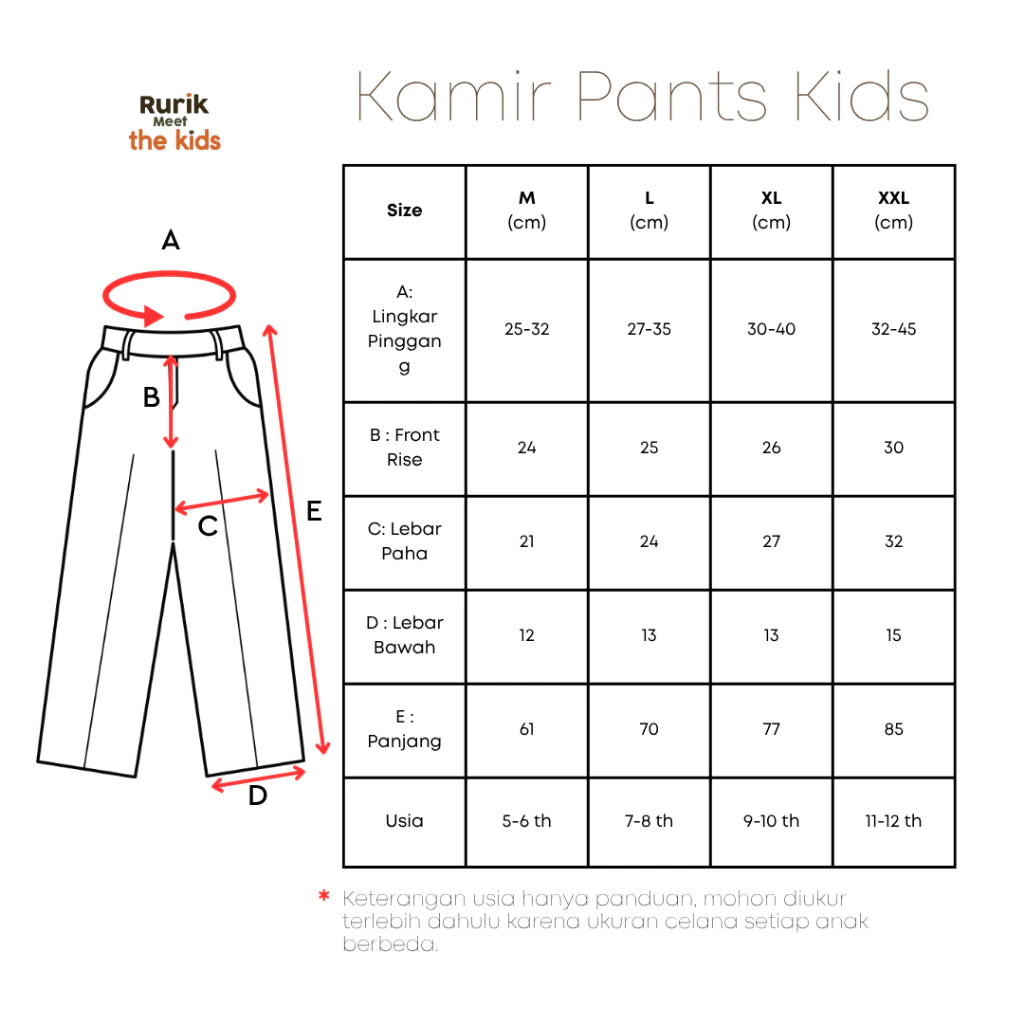 HGL Bambini - Kamir Pants Kids - Meet The Kids