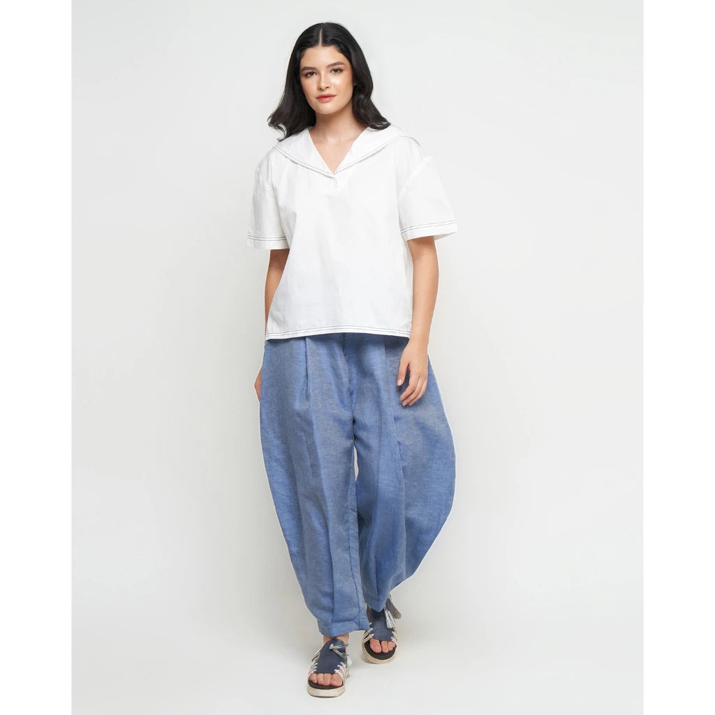 Sailor Top White - Alexalexa