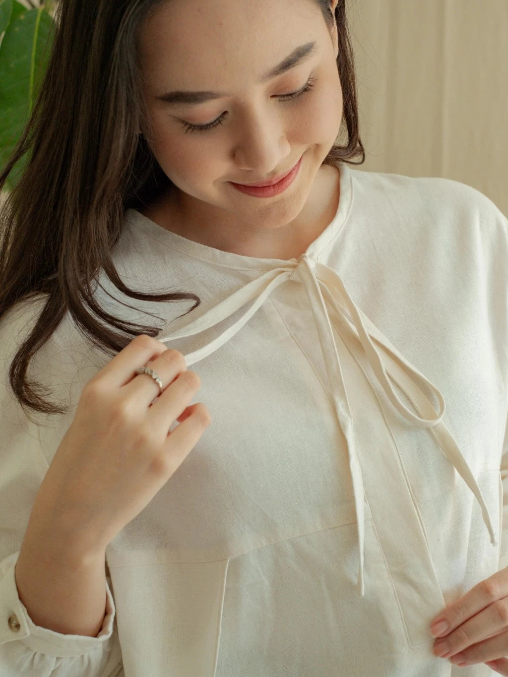 Kemeja Pasih Putih - Labuan Linen Wear
