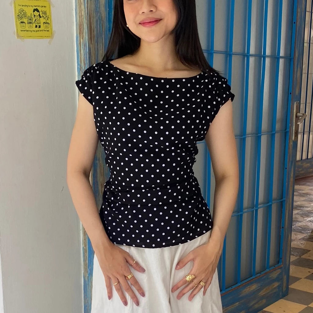 Chloe Polka Top - Bling It On